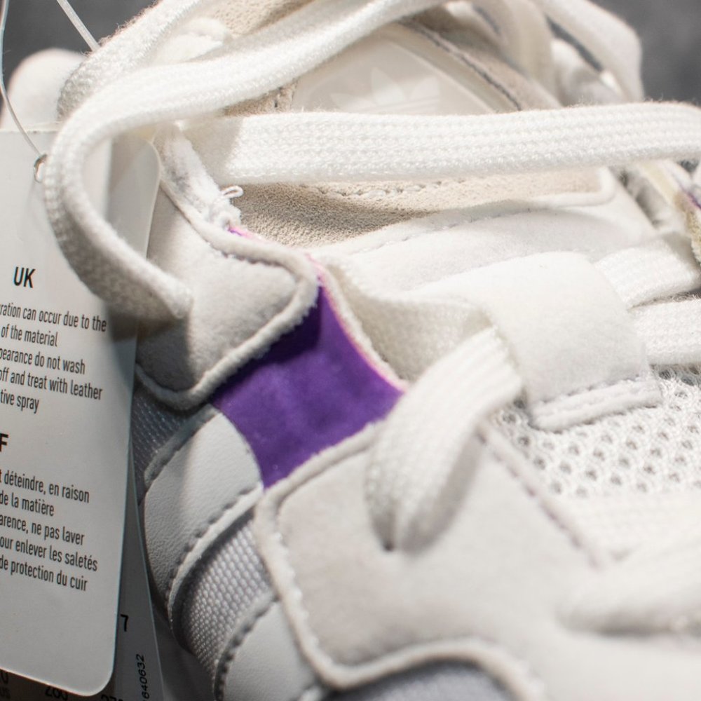 Adidas Yung 96 White Purple Mens Size 10 - Picture 8 of 10